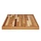Flash Furniture Mayfair 24 in x 30 in Rectangle Butcher Block Style Table Top for Commercial Use in Natural XU-BB24X30RCT-GG - alternate 3