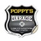 Signmission Poppy's Garage I Can Fix Everything But Stupid, 18 inch X 18 inch, Vinyl Decal, 2PK SHI-D-2PACK-18-490-POPPY - alternate 1