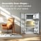 Tcl 3.1 Cu. Ft. Compact Double-Door Mini Refrigerator, Black TRM31D4AB - alternate 5