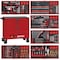 Teng Tools 637 Piece PRO35 37 Inch Wide EVA Foam Red Roller Cabinet Hand Tool Kit - TKW37R637F - alternate 1