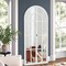 Homeroots 71" White Arch Wood Framed Standing Mirror 565140 - alternate 5