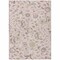 Homeroots 3' X 5' Pink Green And Gray Floral Washable Indoor Outdoor Area Rug 597836 - alternate 4