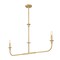 Z-Lite Tova Rubbed Brass 2 Light Linear Chandelier 3049-42L-RB - alternate 6