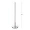 Jonathan Y Keira 16.5" LED Integrated Table Lamp, Chrome JYL7002A - alternate 5