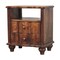 Homeroots 25" Brown Solid Wood Two Drawer Nightstand 701724 - alternate 8