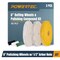 Powertec Buffing Wheels 6" Kit with 3pcs Polishing Compound Set, 1/2" Arbor Hole 71631 - alternate 1