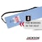 Jackson Safety Drybrow AA-100 Sweatband Elastic BLU 16750 - alternate 6