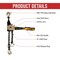 Mytee Products 3/8 in 20 ft G70 Chain (2) and Easy Binder Ratcheting Chain Load Binder (2) Transport Chains, 2PK 38CHEZx2 - alternate 5