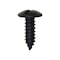 Auveco Slotted Truss Head License Plate Screw #14 x 3/4in, 100PK 16323 - alternate 1