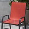Flash Furniture Red Outdoor Stack Chair w Flex Material, 4PK 4-JJ-303C-RD-GG - alternate 7