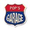 Signmission Pop's Garage, 12 Inch X 12 Inch, Plastic Sign SHI-P-12-383-POP - alternate 1