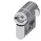 Siemens ALPHA 40 mm profile semicylinder with 3-mm pin and double-bit lock for 8GK9560-0KK10 - alternate 1