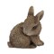 Homeroots Set of Three Brown Resin Bunny Outdoor Statues 721386 - alternate 7