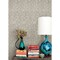 Chesapeake Karachi Taupe Wooden Damask Wallpaper 3125-72336 - alternate 4