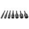 Performance Tool 7 pc. X-TRAX Nut Driver Set, Stripped Bolt Remover, SAE/Metric, Storage Case W8699 - alternate 3