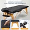 Serenelife Portable Massage Table 24 inch, Height Adjustable 3 Sections Massage Bed & Folding Lash Station for SLMASGE2 - alternate 3