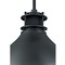Westinghouse Kilian Series Pendant, 120 V, 1-Lamp, Incandescent, LED Lamp, Metal Fixture, Black Fixture 63268 - alternate 2