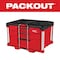 Milwaukee Tool PACKOUT Multi-Depth 3-Drawer Tool Box, Polypropylene, Black/Red, 22 in W x 16-1/2 in D 48-22-8447 - alternate 8