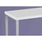 Homeroots 47" White and Silver Computer Desk 333390 - alternate 5