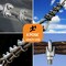 Xpose Safety Wire Rope Clamp for Stainless Steel 1/4in Galvanized U Bolt Cable Clips, 120PK GCC14-120-X-S - alternate 7