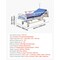 Vevor Premium 3 Function Full Electric Hospital Bed Medical Bed with Mattress YXZ-C3 - alternate 6