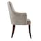 Manhattan Comfort Connie Dining Armchair in Taupe DC095AR-TP - alternate 9