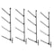 Mytee Products Shipping Container 4 Tier Pipe Racks, 18in L x 64in H, 4PK CNT-PIPERACKx4 - alternate 4