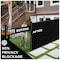 Boen Privacy Screen Fence, Black, 6ftX100ft 10-114 - alternate 7