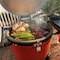 Kamado Joe Classic III Charcoal Grill, Red, Side Shelf Included Yes, Ceramic Body KJ15040921 - alternate 6