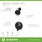 Symmons Identity HydroMersion Single Handle Shower Trim Kit with Volume Control (Valve Not Included) S6791MB15TRM - alternate 2