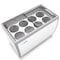 Koolmore 50 in. 8 Tub Ice Cream Dipping Cabinet Display Freezer with Sliding Glass Door, 13 cu. ft. KM-ICD-49SD - alternate 6