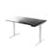 Homeroots 48" Adjustable Black and White Stainless Steel Standing Desk 397727 - alternate 4