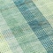 Homeroots 8' Sage Mint Green And Teal Blue Round Plaid Washable Indoor Outdoor Area Rug 614007 - alternate 6