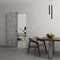 Sartodoors Hidden Barn with Black Edges - Planum 0010 Onyx 18" x 80" PLANUM0010HB-B-PM003-18 - alternate 1