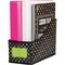 Teacher Created Resources Chalkboard Brights Book Bin, 5"W x 8"H x 11"D, PK3 20784 - alternate 1