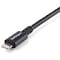 Startech.Com 10 ft Black 8-pin Lightning to USB Cable USBLT3MB - alternate 2