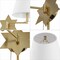 Jonathan Y David 18.5" 1-Light Modern French Country Swing Arm Plug-In or Hardwired Iron LED Star Wall Sconce w JYL6014B - alternate 6
