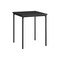 Monarch Specialties Accent Table 22"H, Side Table, Nightstand, Square, Black Laminate, Black Metal, Modern I 3827 - alternate 1