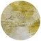 Homeroots 8' Gold Beige And Wheat Round Abstract Washable Indoor Outdoor Area Rug 577711 - alternate 6