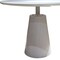 Homeroots 42" White Wood and Metal Pedestal Base Round Top Dining Table 555150 - alternate 5
