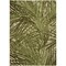 Homeroots 4' X 6' Ivory And Green Palm Leaf Indoor Outdoor Area Rug 548155 - alternate 1