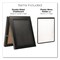 Excello Global Products Double Sided A-Frame Chalkboard and Menu Holder, Black/Clear 8.5 x 11 Surface, Black Frame, 11 x 14 EGP-MENU-AFRAME - alternate 4