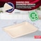 Bakken- Swiss BAKKEN Kitchen Nonstick Cookie Sheet, 13.58in. x 9.65in., PFOA-Free, Oven Safe, 450 DegF, White Marble BKDD1P79 - alternate 6