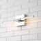 Jonathan Y McKenna 16.25" Modern Minimalist Dimmable Integrated LED Metal Wall Sconce, Chrome JYL7039A - alternate 10
