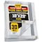 Core Tarps Tarp, 10 ft x 20 ft, 30 Mil, Clear, Polyethylene, UV Resistant CT-201-10X20 - alternate 1