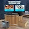 Kplunge 62in 2-Person 0-Jet Cedar Cold PlungeIce BathTub/HotTub 3/4 HP Powerful Chiller and Heater, Natural CP-C6242CDR08HP - alternate 4