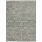 Homeroots 3' X 5' Pewter Floral Washable Indoor Outdoor Area Rug 607350 - alternate 6