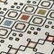 Homeroots 9' X 12' Ivory Red And Gray Geometric Washable Indoor Outdoor Area Rug 612188 - alternate 4