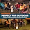 Campior Wood Burning Fire Pit Stove, Smokeless, Stainless Steel, Removable Ash Pan, Carry Bag LFSTVSM22 - alternate 5
