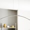 Jonathan Y Roxanna 41.5" Dimmable Adjustable Integrated LED Metal Linear Pendant, Chrome JYL7012A - alternate 7